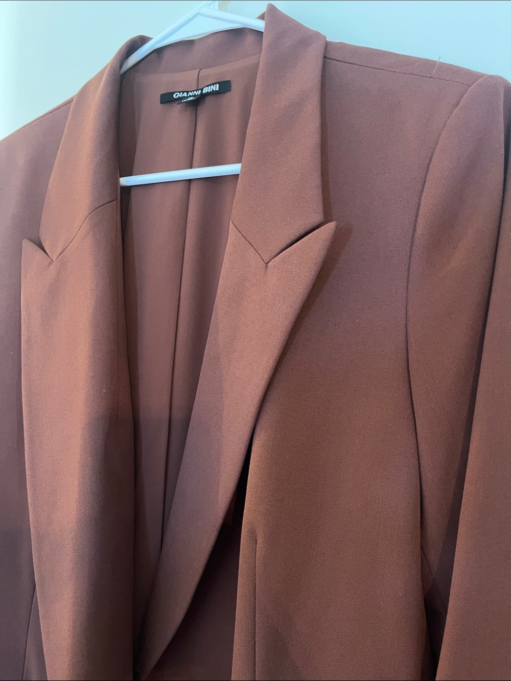 Gianni Bini Rust-Brown Blazer - Picture 2 of 5
